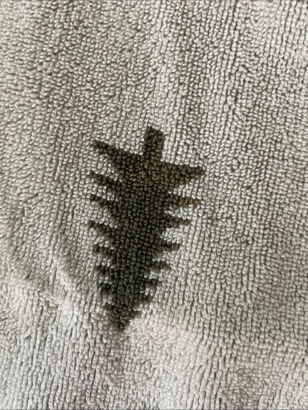 •| pottery barn jacquard towel